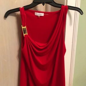 NWOT gorgeous Calvin Klein top, in medium petite